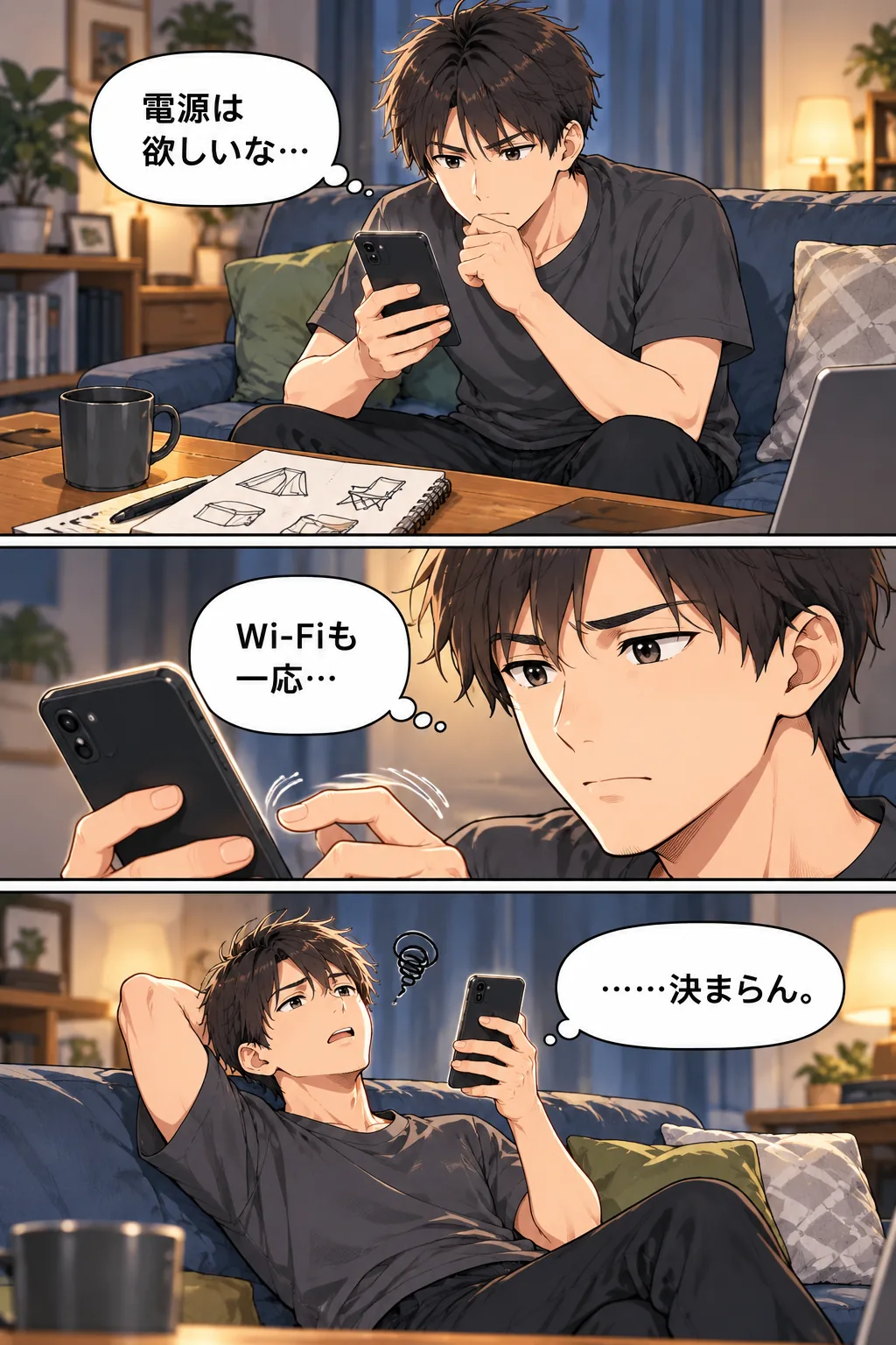 かくれみのの森 漫画LP 画像02