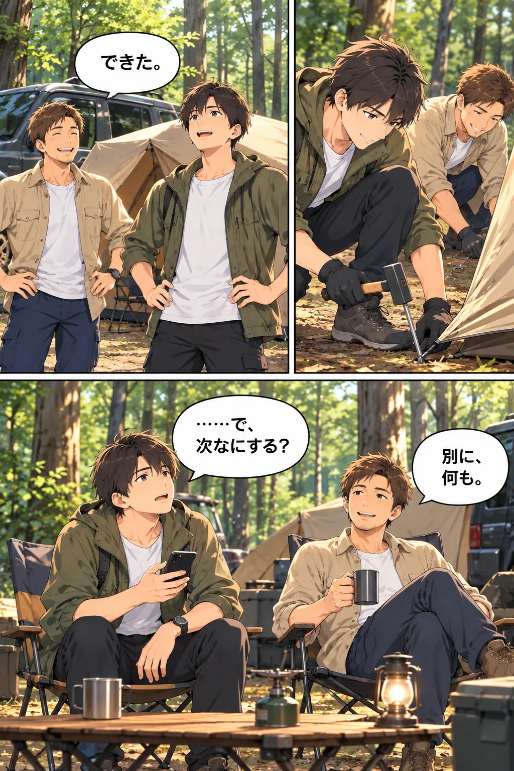 かくれみのの森 漫画LP 画像06