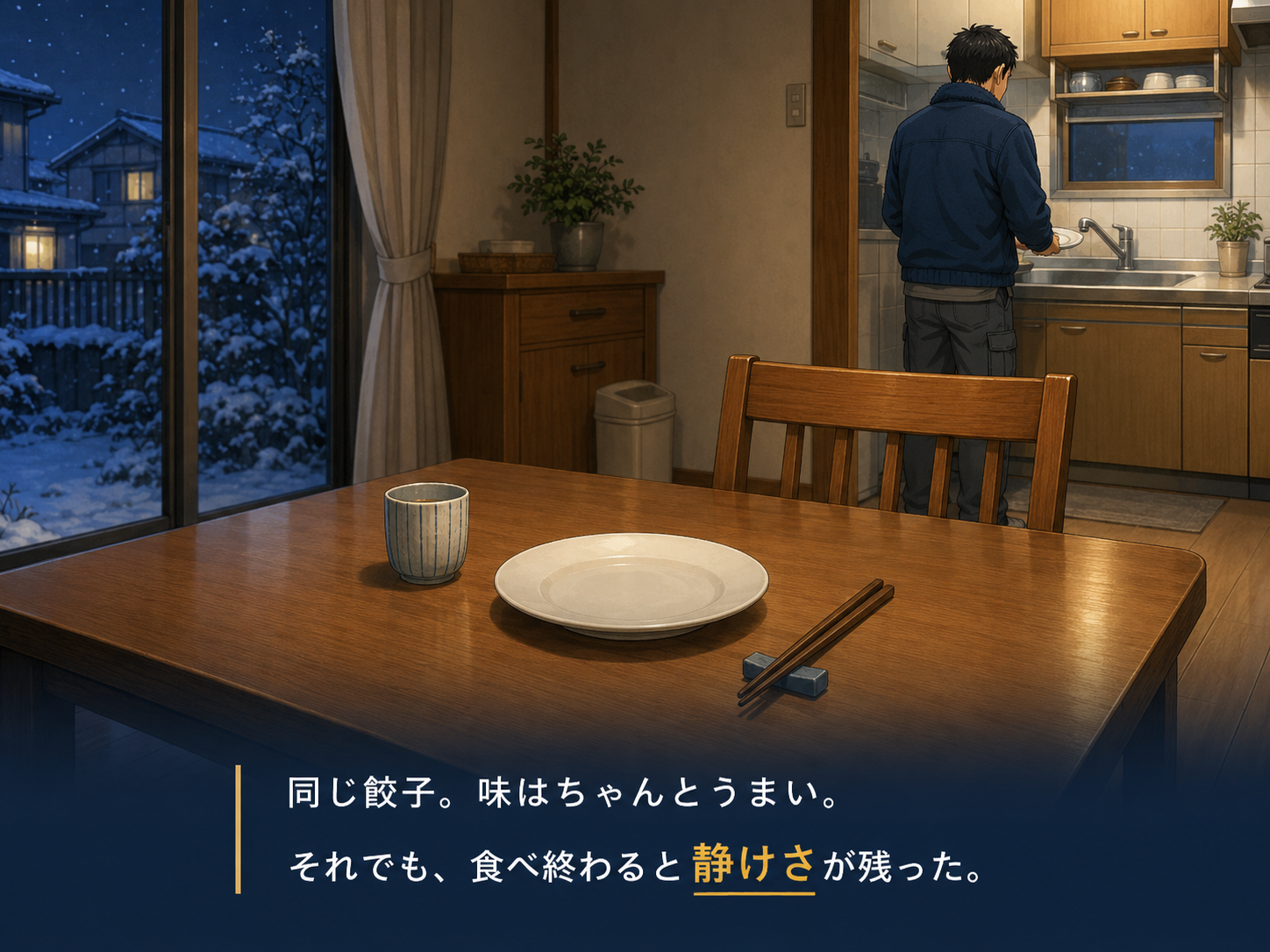 まち中華(大衆食堂)を舞台にした読み切り漫画 第6ページ
