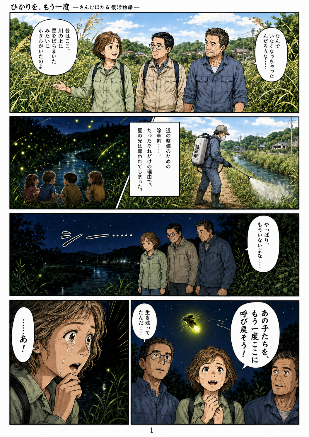 ひかりを、もう一度 1ページ目