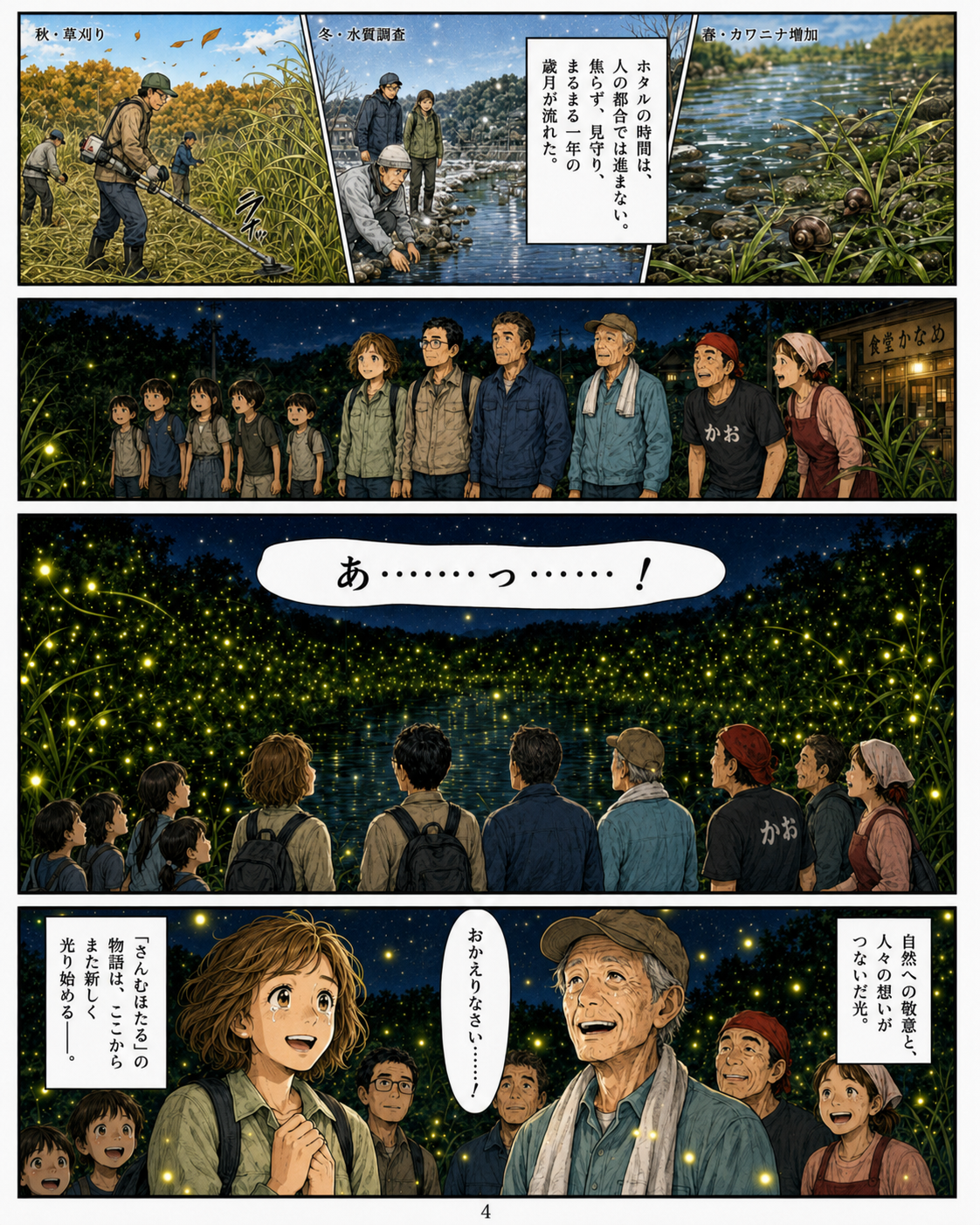ひかりを、もう一度 4ページ目
